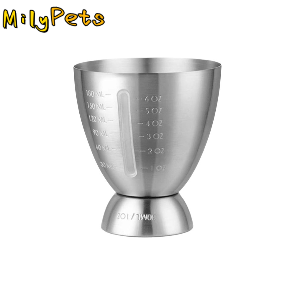 Spirit Measure Jigger - Cangkir Ukur Bentuk Telur 6 OZ/180