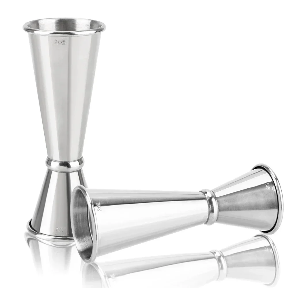 Spirit Measure Jigger - Pengocok anggur Cocktail 2 buah 30/60ml