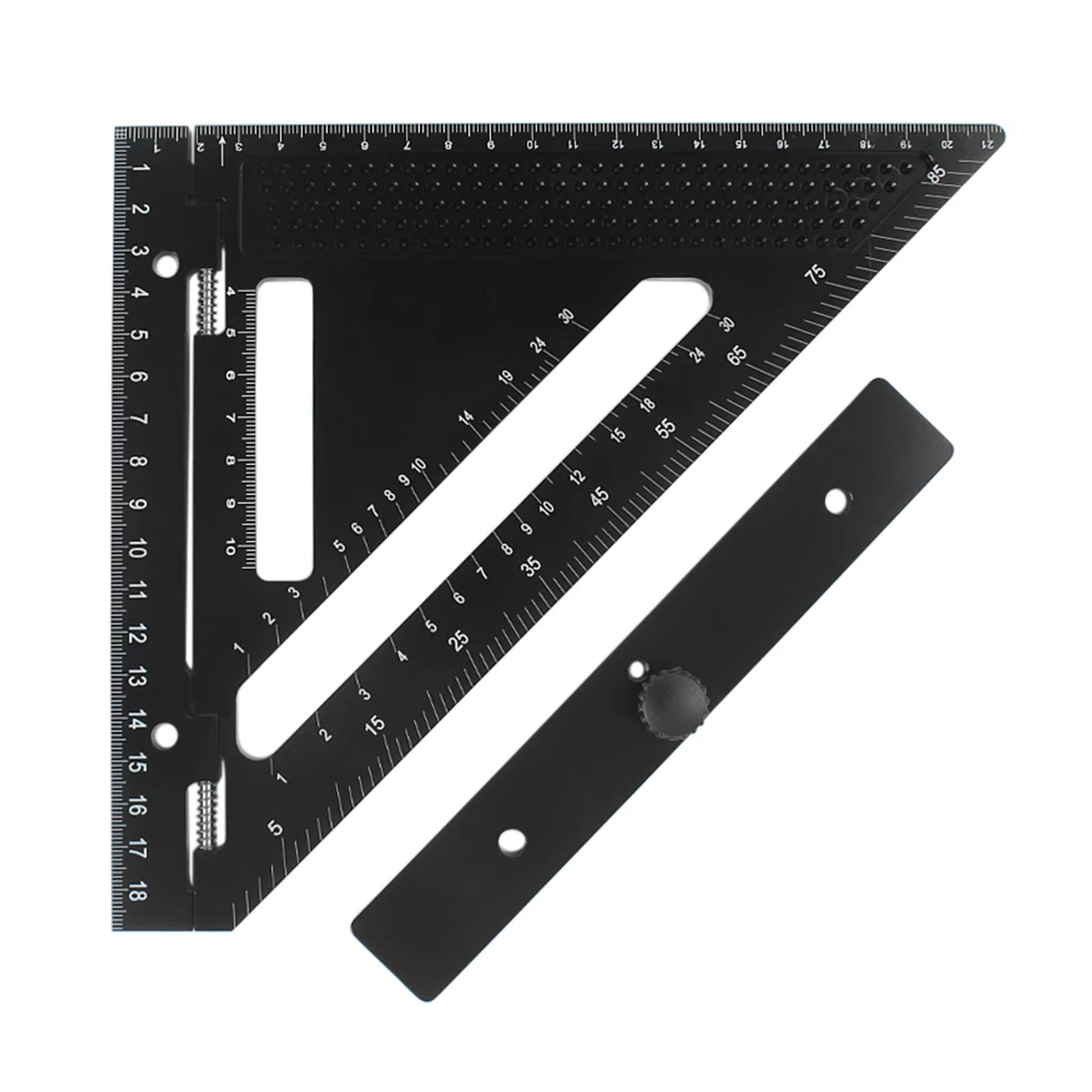 Spirit Measure Jigger - 21CM Carpenter Square dengan Jig Block