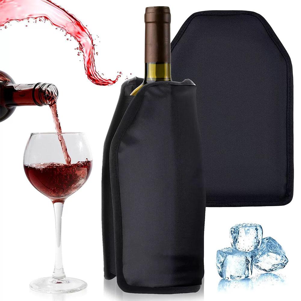Wine Beer Rack - Penyangga Pendingin Anggur Kantong Es Jelly