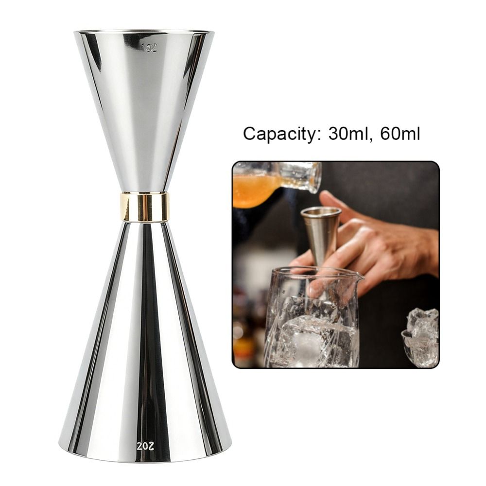 Spirit Measure Jigger - Cangkir Ukur Anggur Bentuk Kerucut 30/60ml