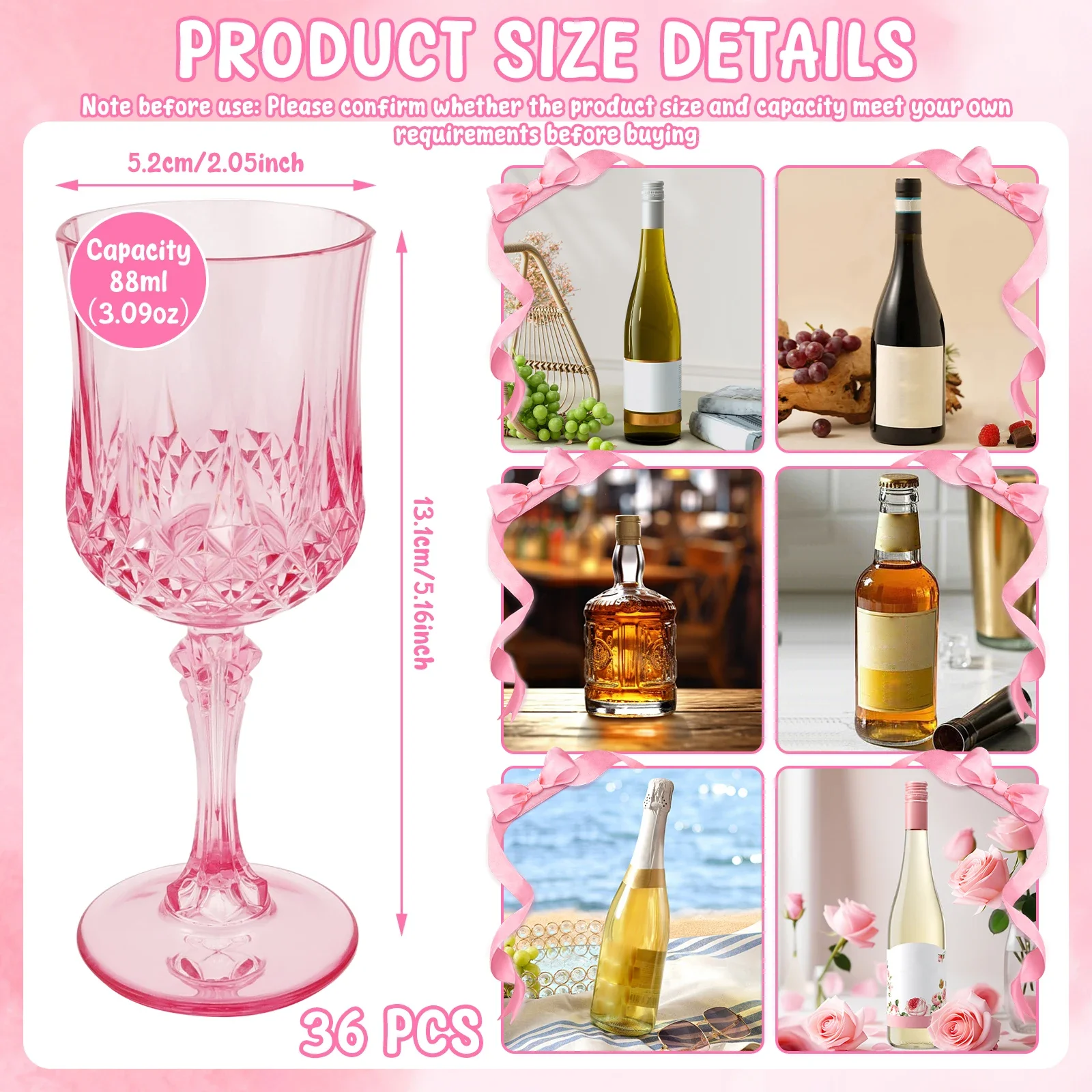 36 Buah Gelas Anggur Plastik 3 - Champagne Flute Pair ulasan dan harga