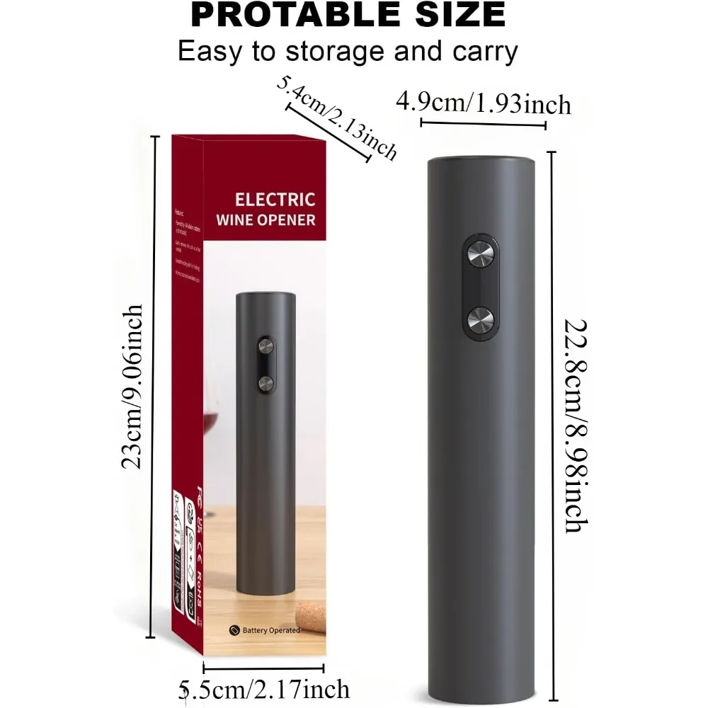 Set Pembuka Botol Anggur Elekt - Bottle Stopper Set ulasan dan harga
