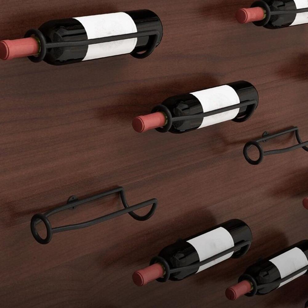 Rak Anggur Besi Bergaya Indust - Wine Beer Rack ulasan dan harga