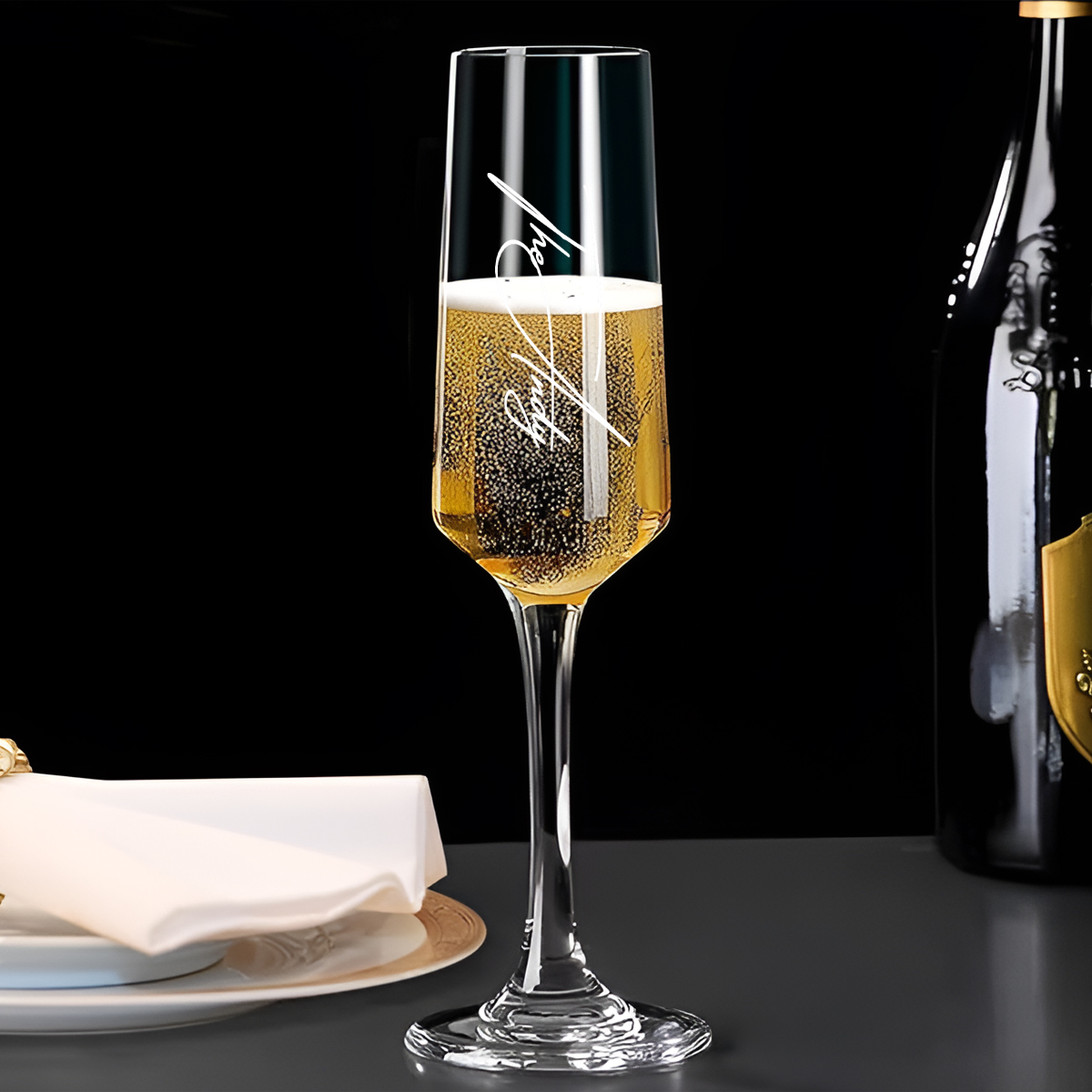 Kacamata sampanye pernikahan k - Champagne Flute Pair ulasan dan harga