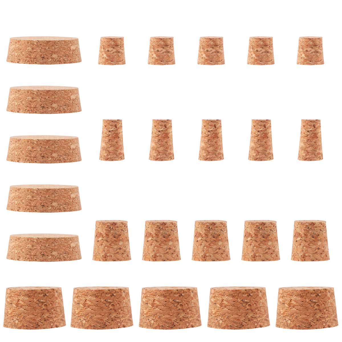 25Pcs Set Penutup Botol Anggur - Bottle Stopper Set ulasan dan harga