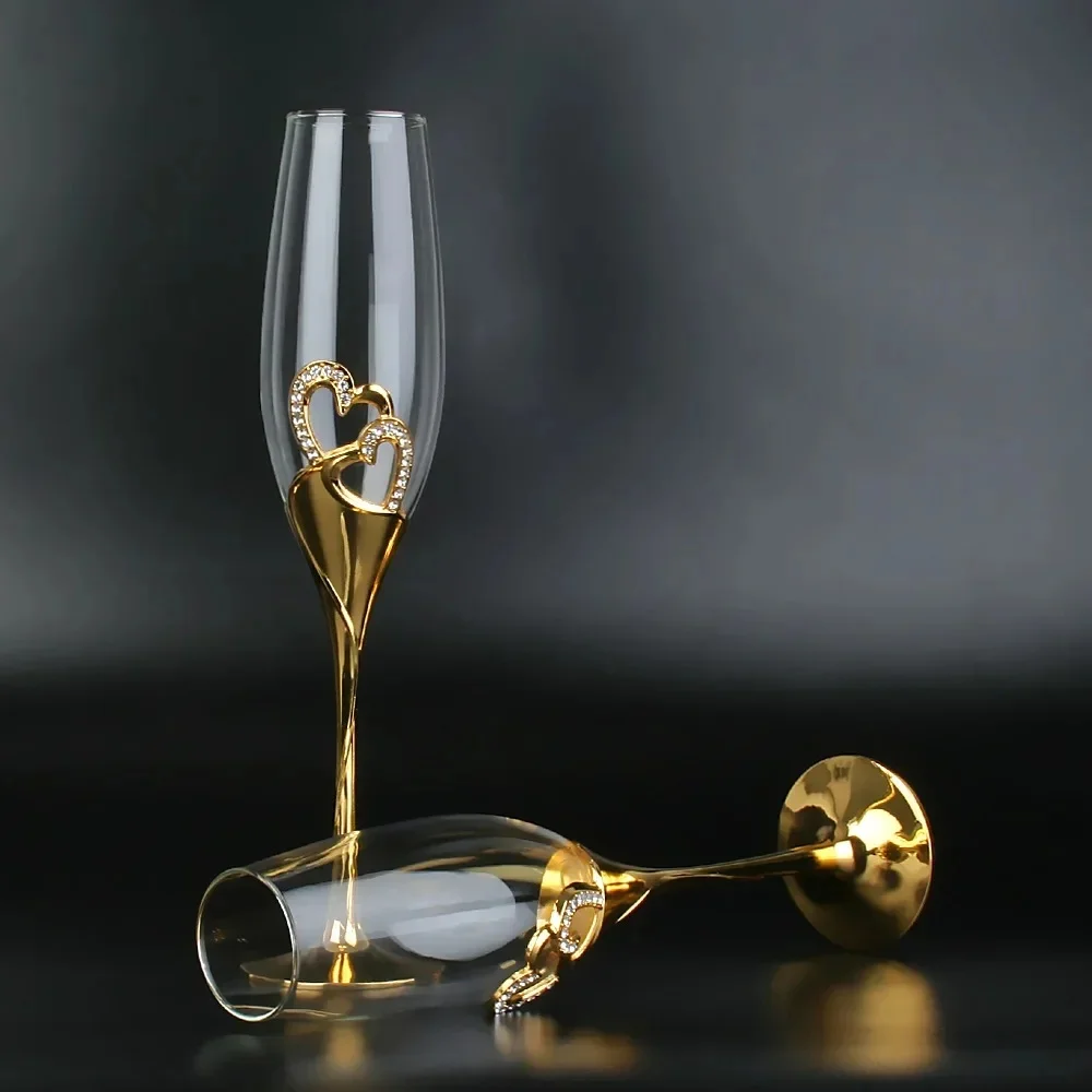 Gelas Seruling Sampanye Bentuk - Champagne Flute Pair ulasan dan harga