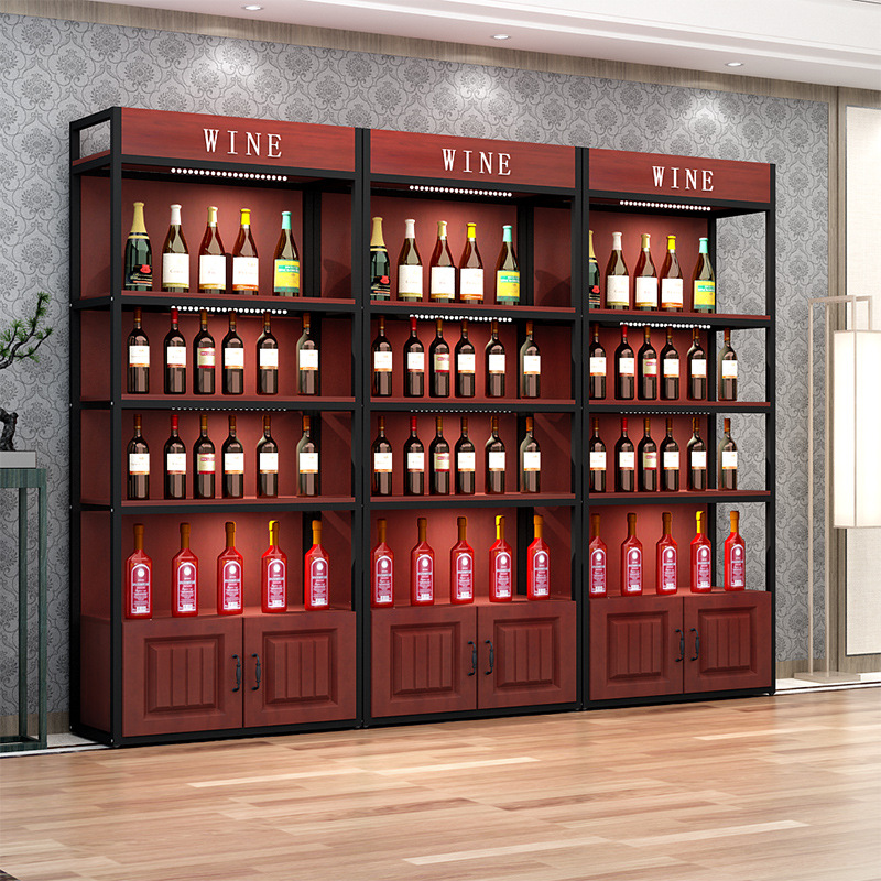 Lemari Pajang Anggur & Bir Kus - Wine Beer Supermarket ulasan dan harga