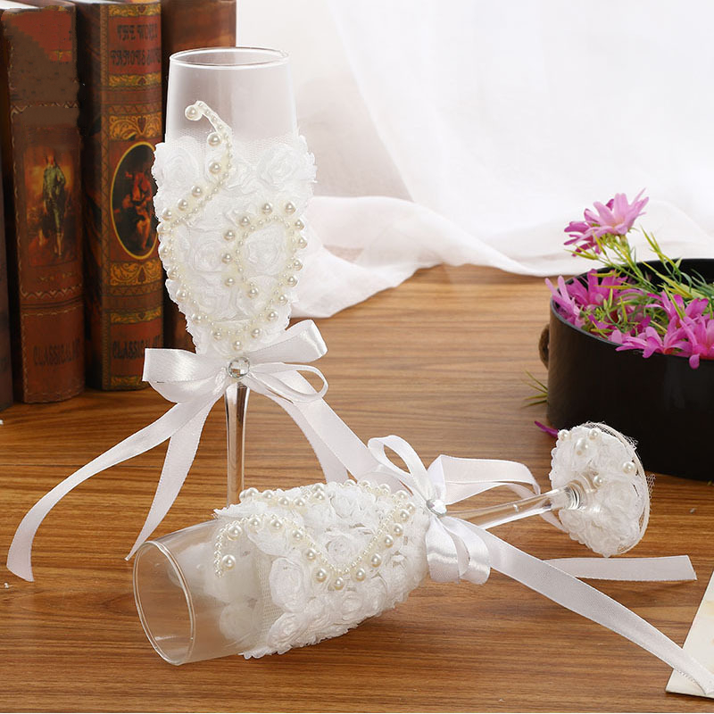 1 Pasang Gelas Sampanye Pernik - Champagne Flute Pair ulasan dan harga