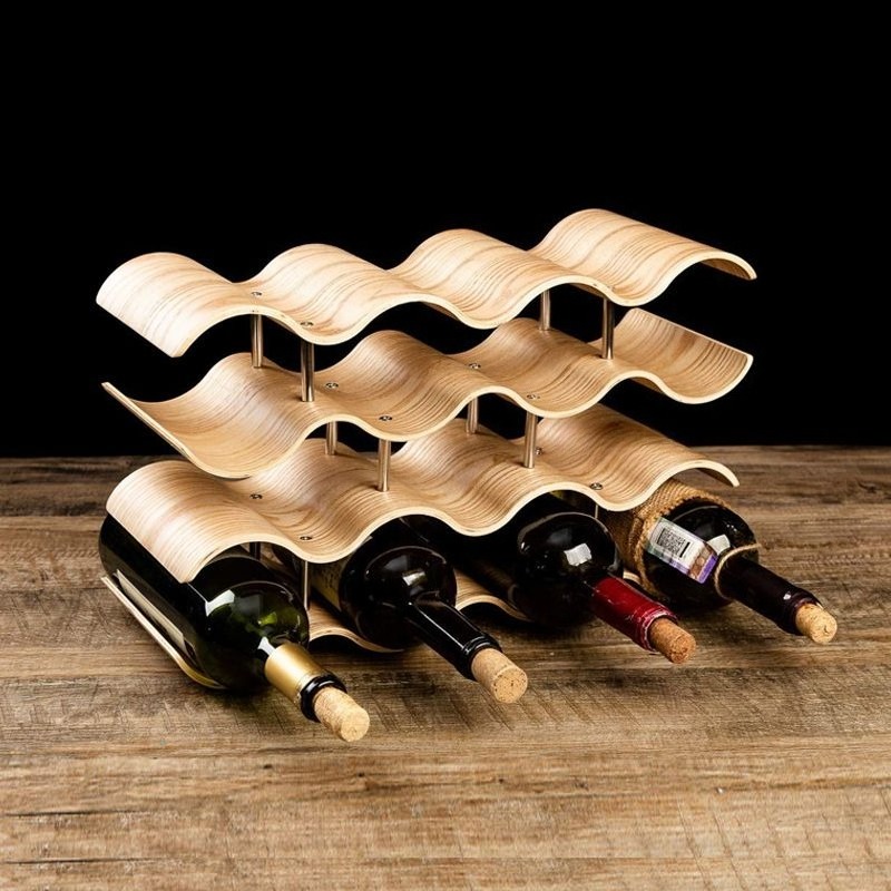 Tempat Botol Anggur Bergelomba - Wine Beer Rack ulasan dan harga