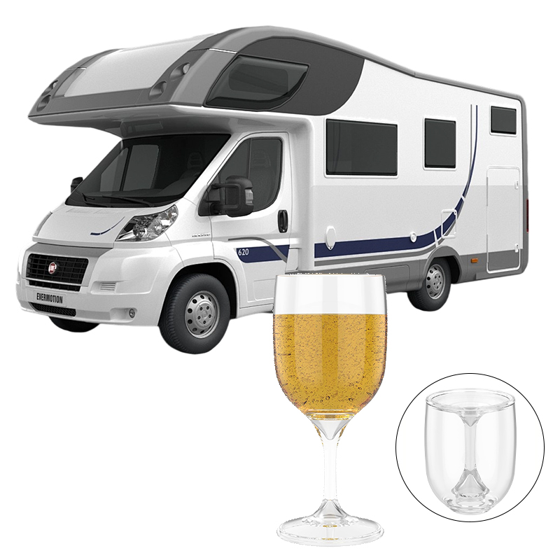 Gelas Anggur Portabel RV, Gela - Wine & Beer Guayaquil ulasan dan harga