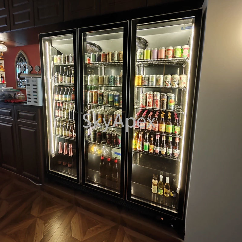 Kulkas Display Vertikal 3 Pint - Wine Beer Supermarket ulasan dan harga