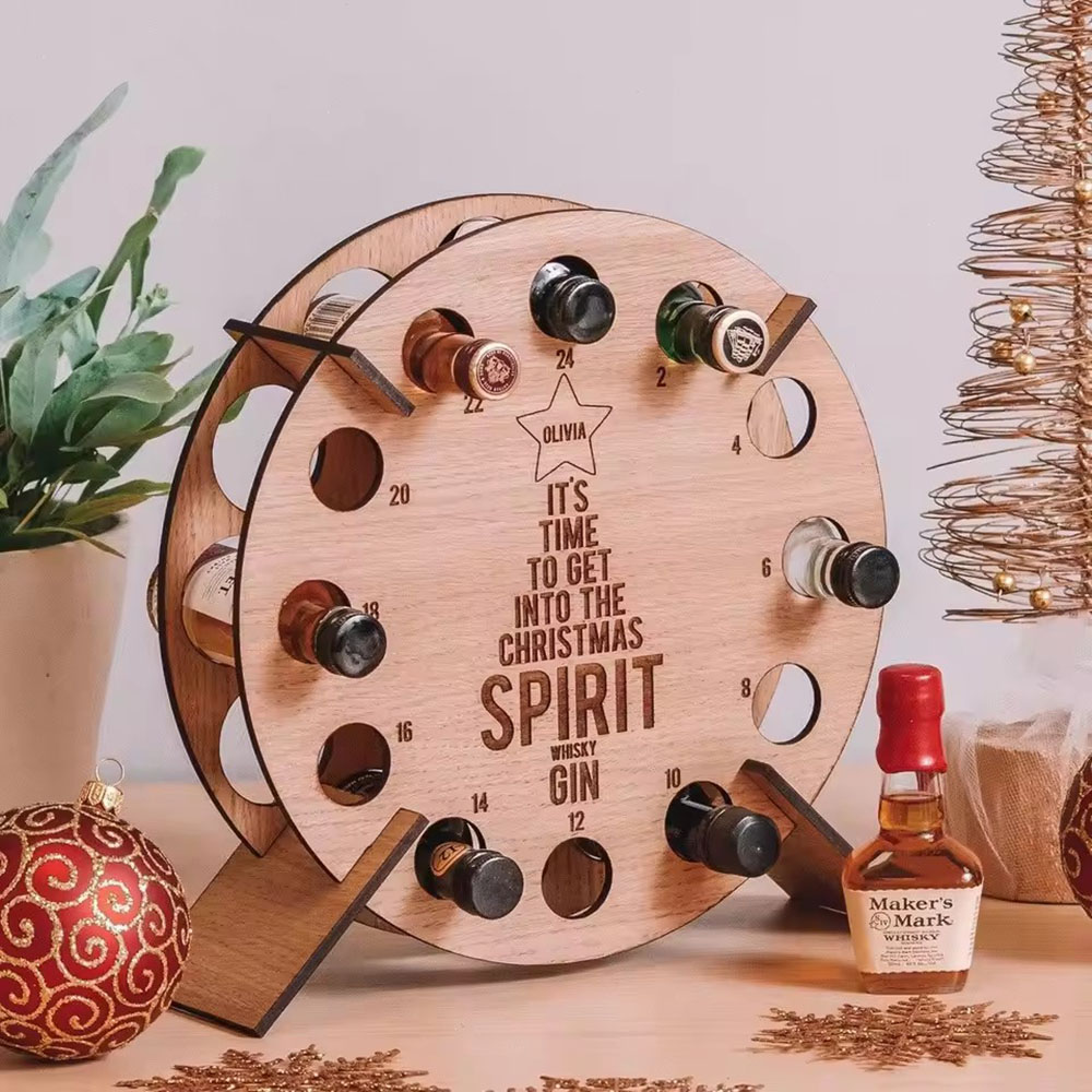 Rak Anggur Kayu Bentuk Pohon N - Wine Beer Rack ulasan dan harga