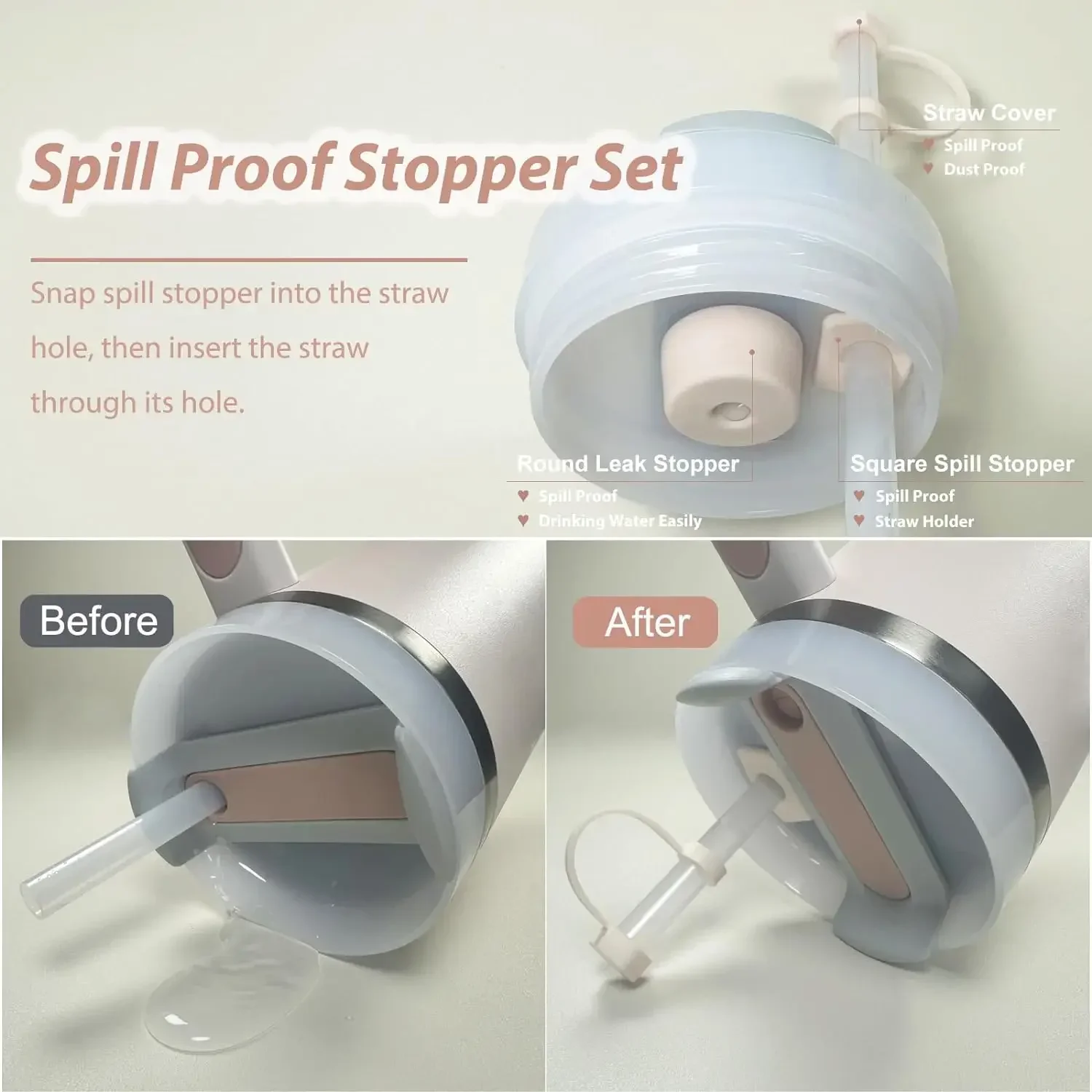 9 buah Set penghenti anti tump - Bottle Stopper Set ulasan dan harga