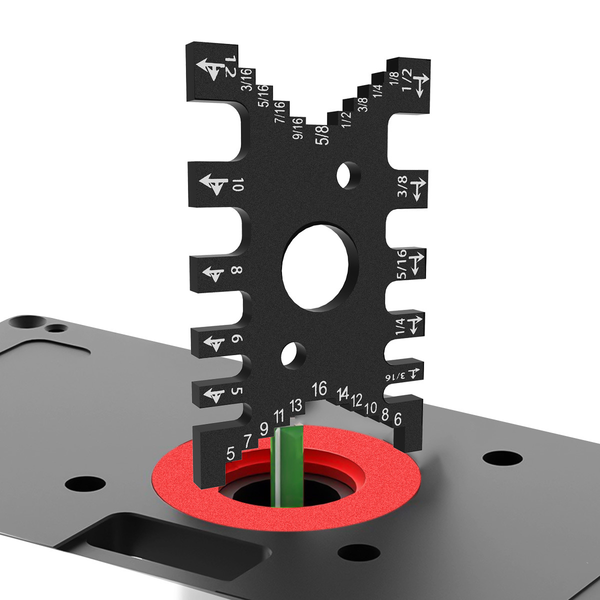 Dovetail Jig kayu kaliper Teno - Spirit Measure Jigger ulasan dan harga