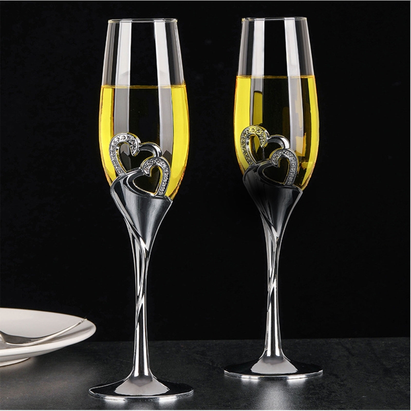 2 Buah Set Gelas Sampanye Pern - Champagne Flute Pair ulasan dan harga