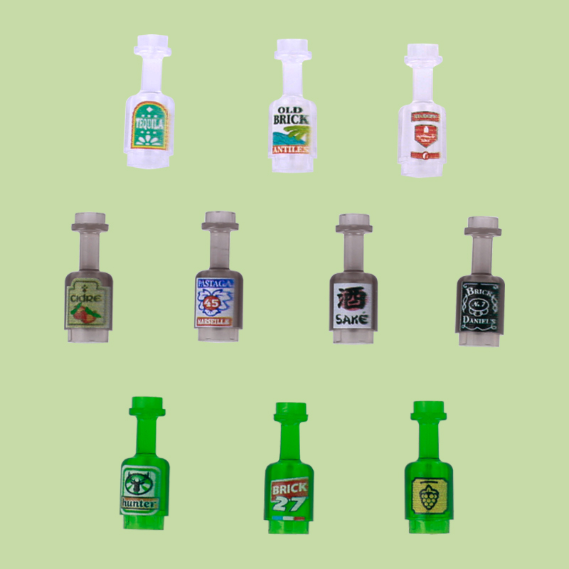 MOC City Street figure botol m - Wine Beer Supermarket ulasan dan harga