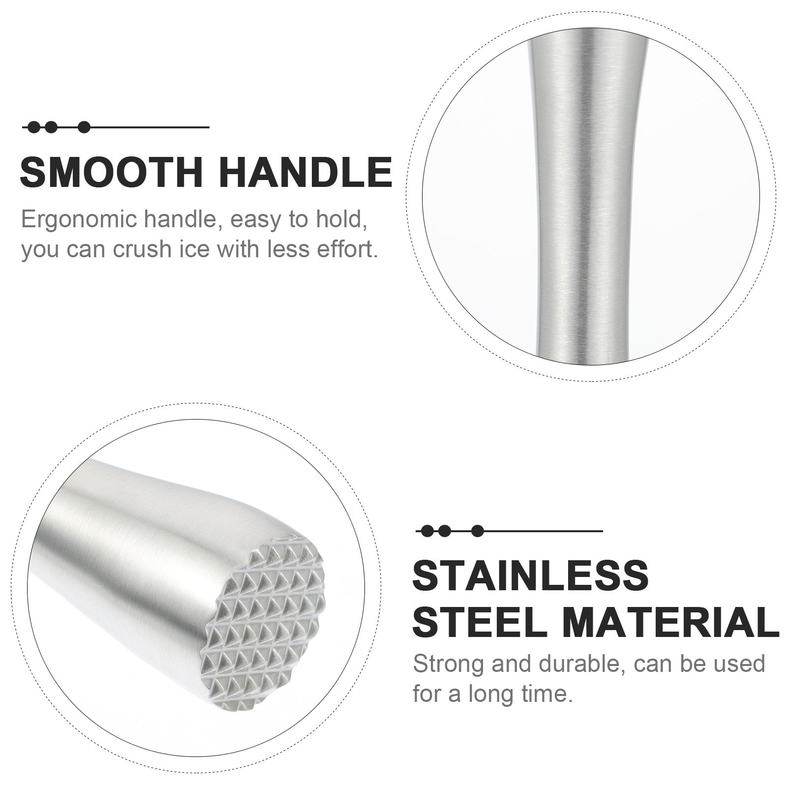 Batang Penggiling Stainless St - Muddler Cocktail Bar ulasan dan harga