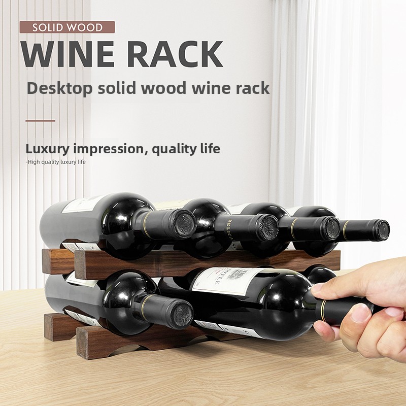 Rak Anggur Kayu Solid Multi Ti - Wine Beer Rack ulasan dan harga