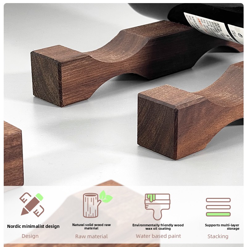 Rak Anggur Kayu Solid Multi Ti - Wine Beer Rack ulasan dan harga