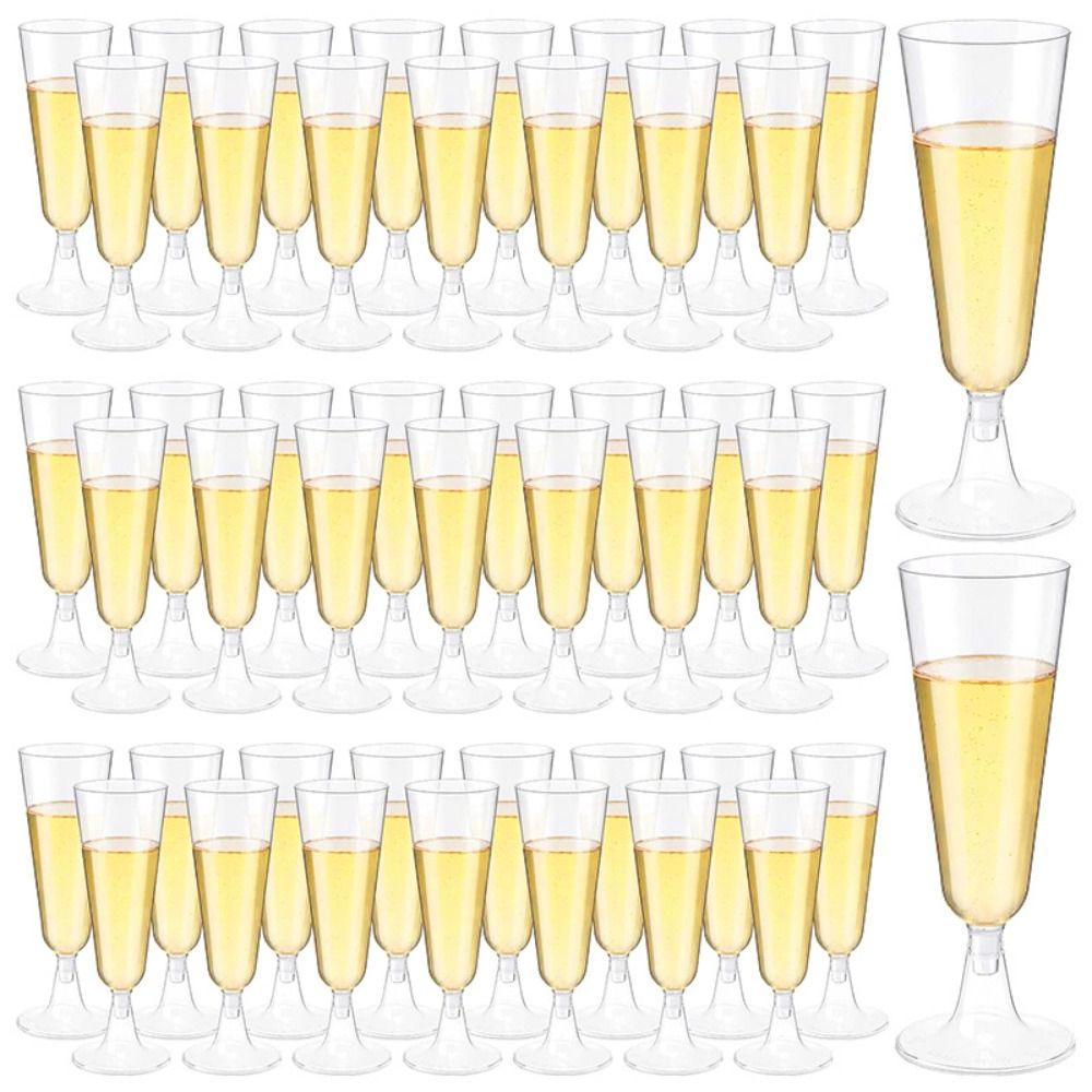 10 buah gelas sampanye plastik - Champagne Flute Pair ulasan dan harga