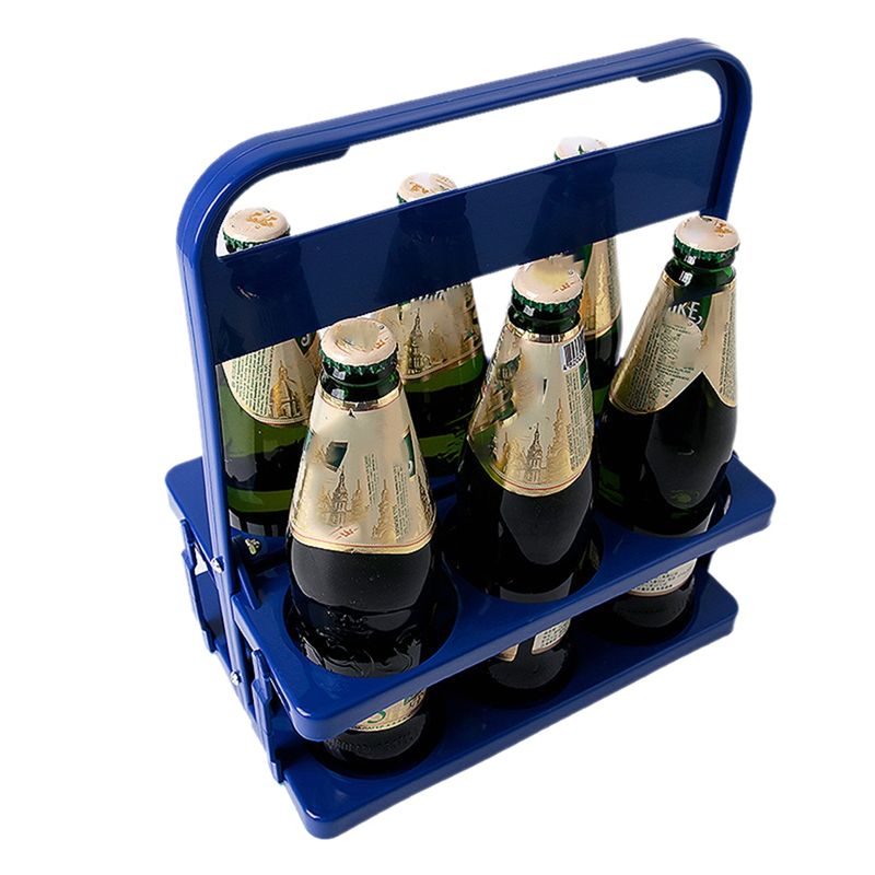 AT44-6 Tempat Botol Bir Lipat  - Wine Beer Rack ulasan dan harga