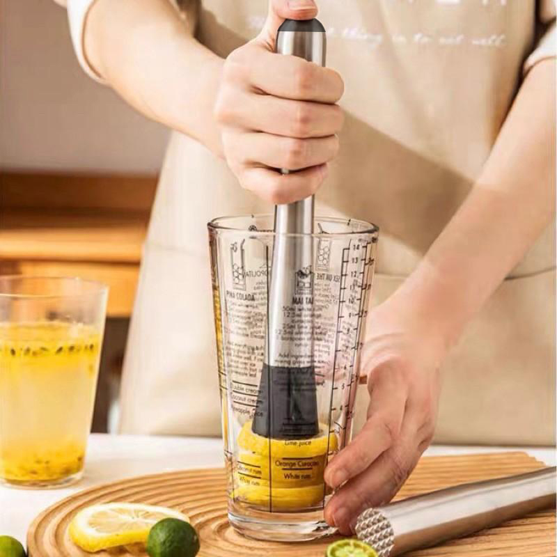 Penghancur Es Koktail Heavy Du - Muddler Cocktail Bar ulasan dan harga