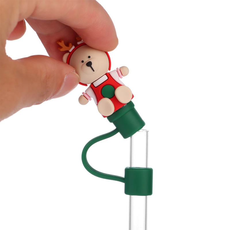 Sumbat Jerami Silikon Kreatif  - Bottle Stopper Set ulasan dan harga
