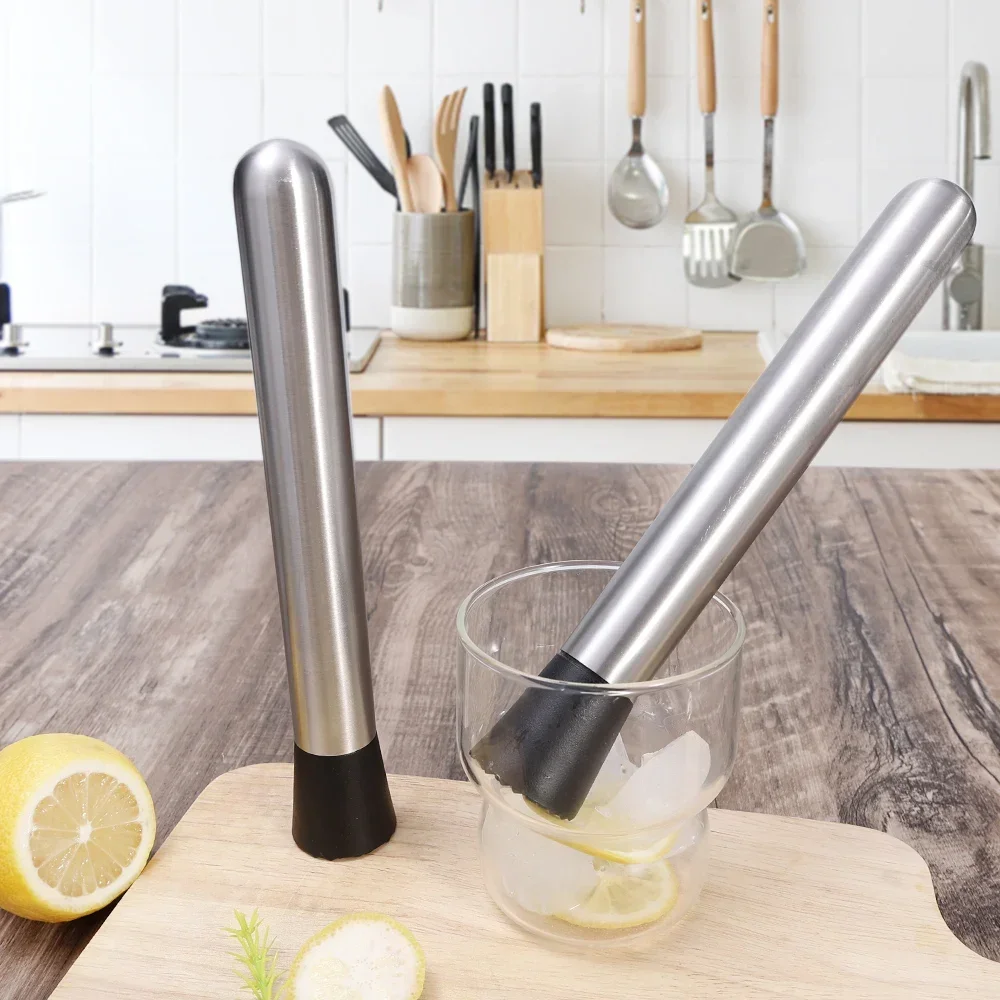 Palu Es Stainless Steel Multif - Muddler Cocktail Bar ulasan dan harga