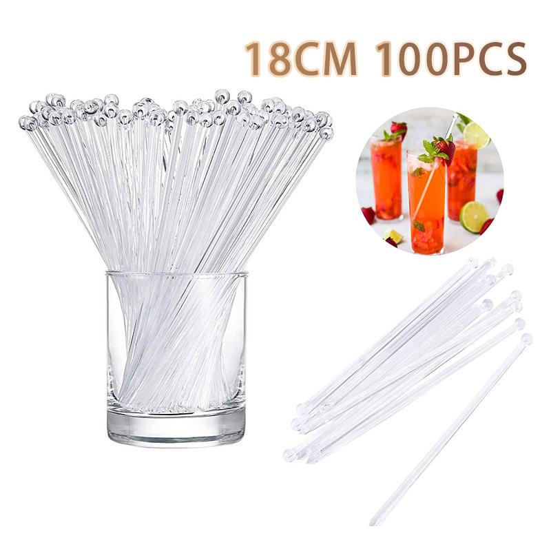 100 Buah Stik Pengaduk Minuman - Muddler Cocktail Bar ulasan dan harga