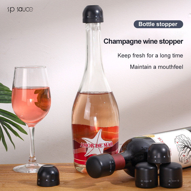 1 buah tutup penghenti botol a - Bottle Stopper Set ulasan dan harga