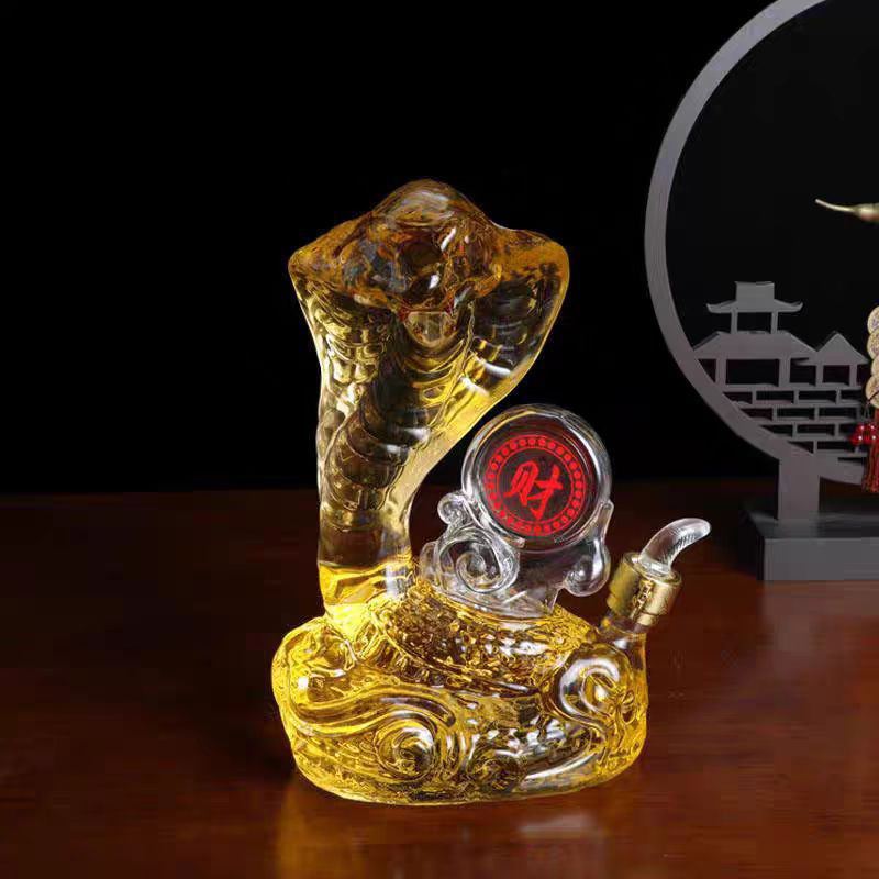 Botol Wiski Bentuk Cobra, Boto - Bottle Stopper Set ulasan dan harga