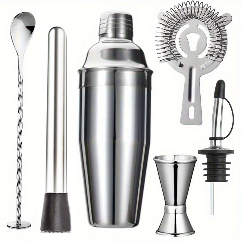 Set Shaker Koktail Stainless S - Muddler Cocktail Bar ulasan dan harga