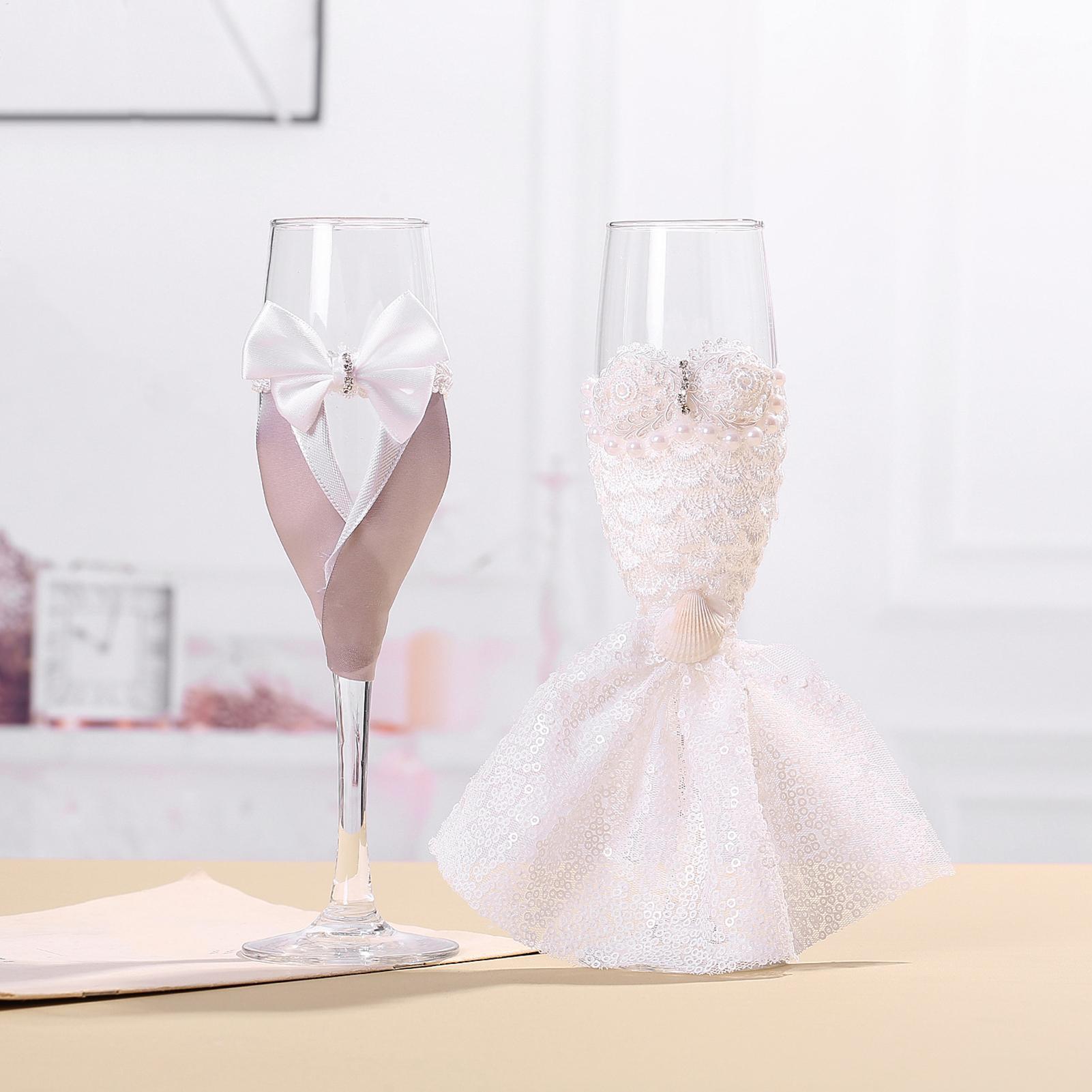 Gelas Pengantin 1 Pasang Desai - Champagne Flute Pair ulasan dan harga