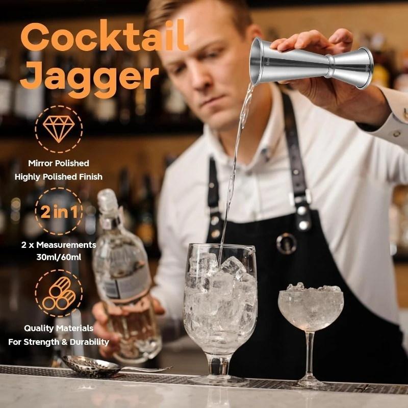 Gelas Ukur Koktail Anggur Stai - Spirit Measure Jigger ulasan dan harga
