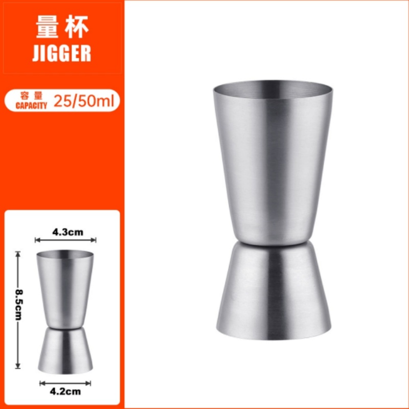 Cangkir Ukur Dual Shot Baja Ta - Spirit Measure Jigger ulasan dan harga