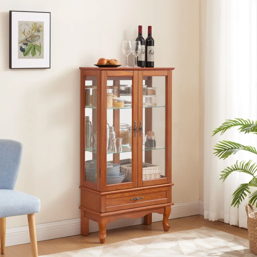 Lemari Kaca Berlampu Lemari An - Wine & Beer Guayaquil ulasan dan harga