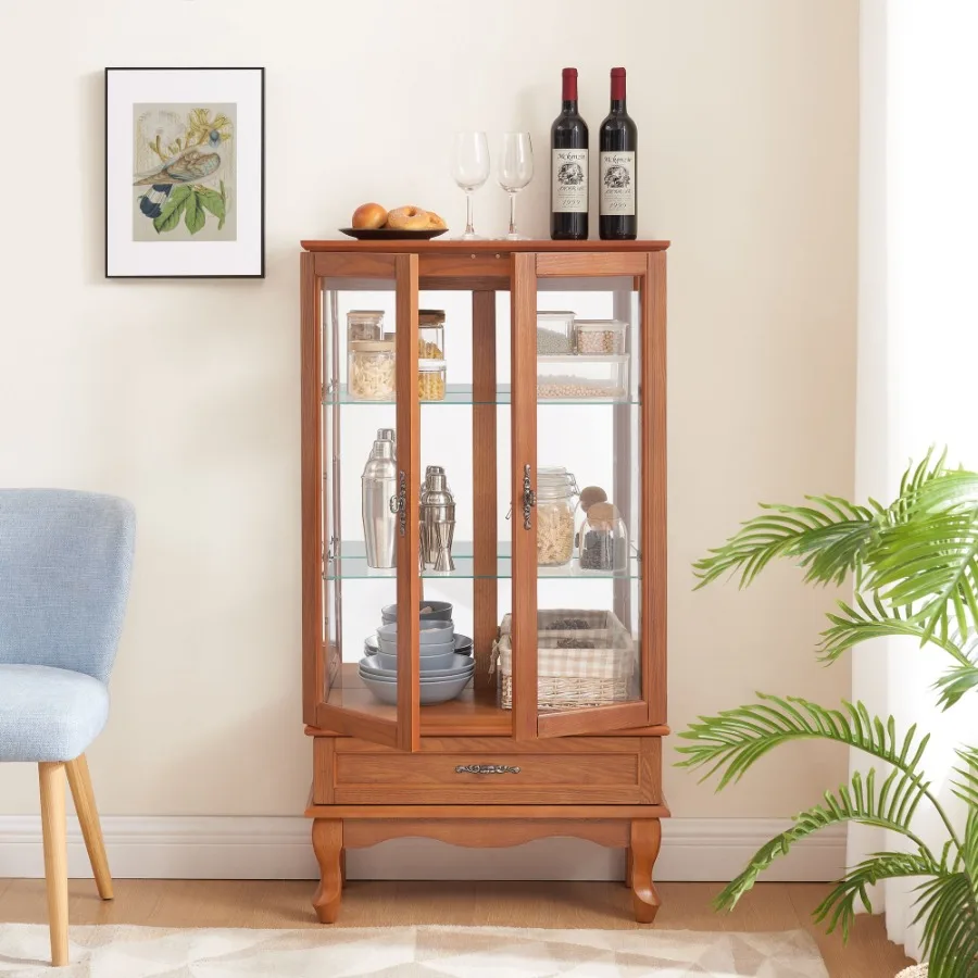 Lemari Kaca Berlampu Lemari An - Wine & Beer Guayaquil ulasan dan harga