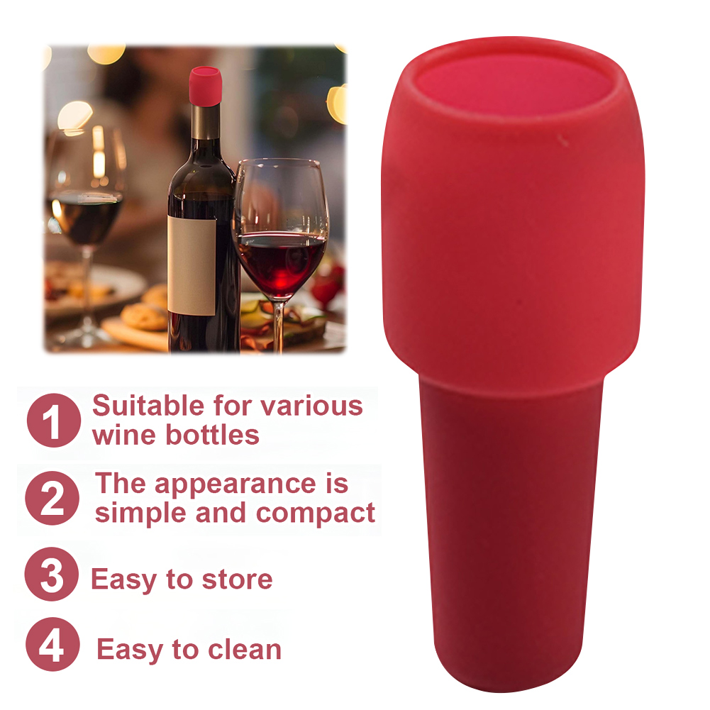 Penutup Botol Anggur Silikon,  - Wine X Beer ulasan dan harga