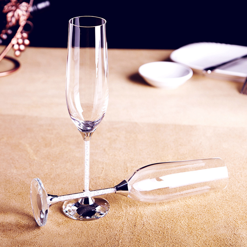 Gelas Anggur Pernikahan Kreati - Champagne Flute Pair ulasan dan harga