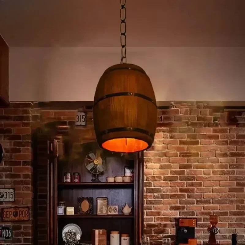 Lampu Rustic Vintage Chandelie - Wine & Beer Guayaquil ulasan dan harga