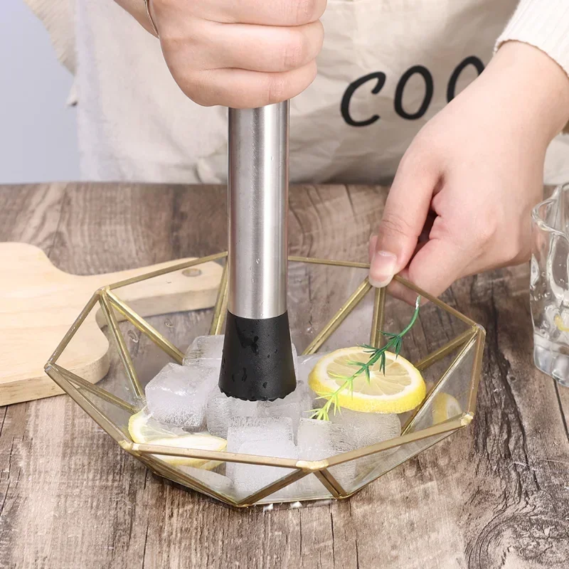 Tongkat Penghancur Es Stainles - Muddler Cocktail Bar ulasan dan harga