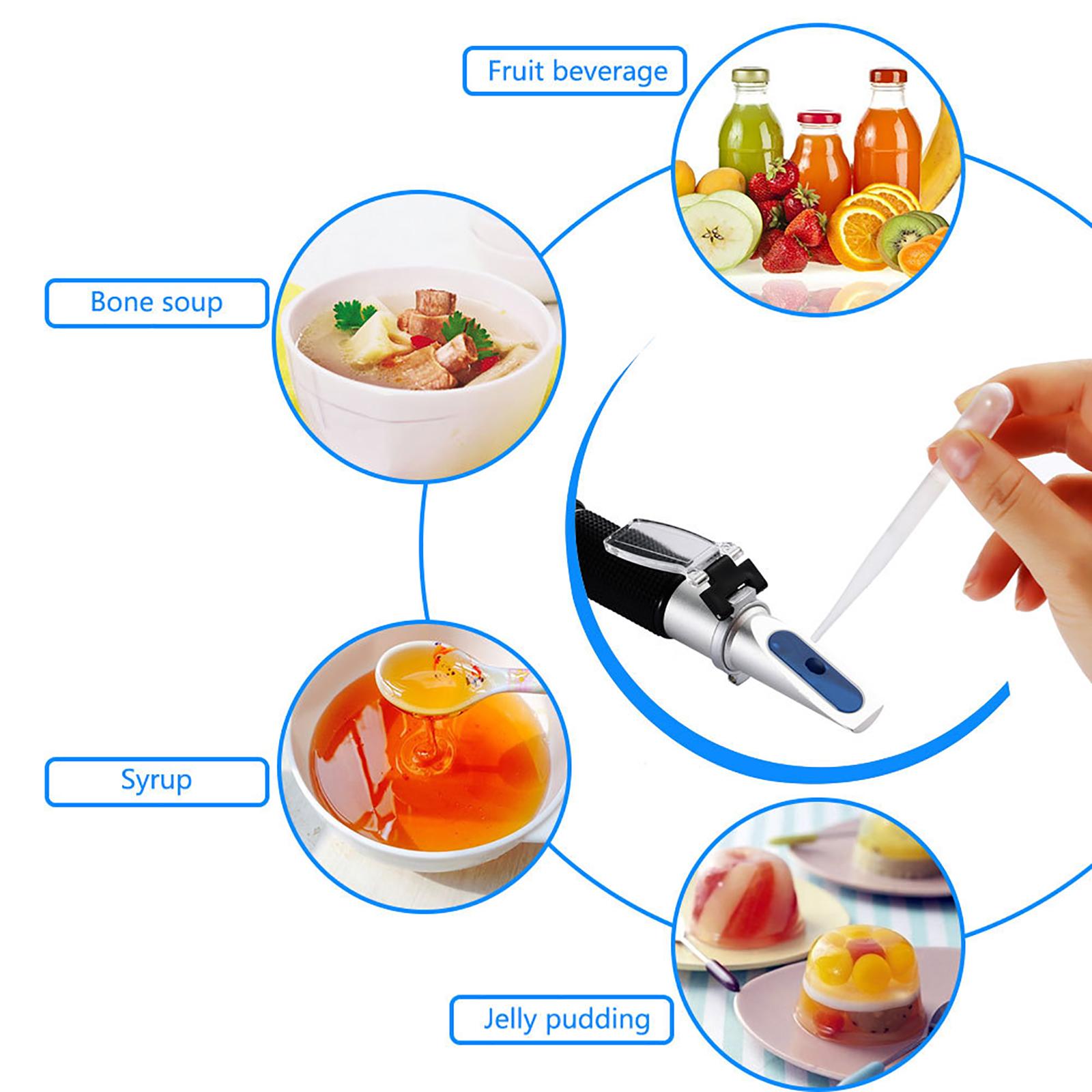 Refraktometer Brix dengan ATC, - Wine X Beer ulasan dan harga