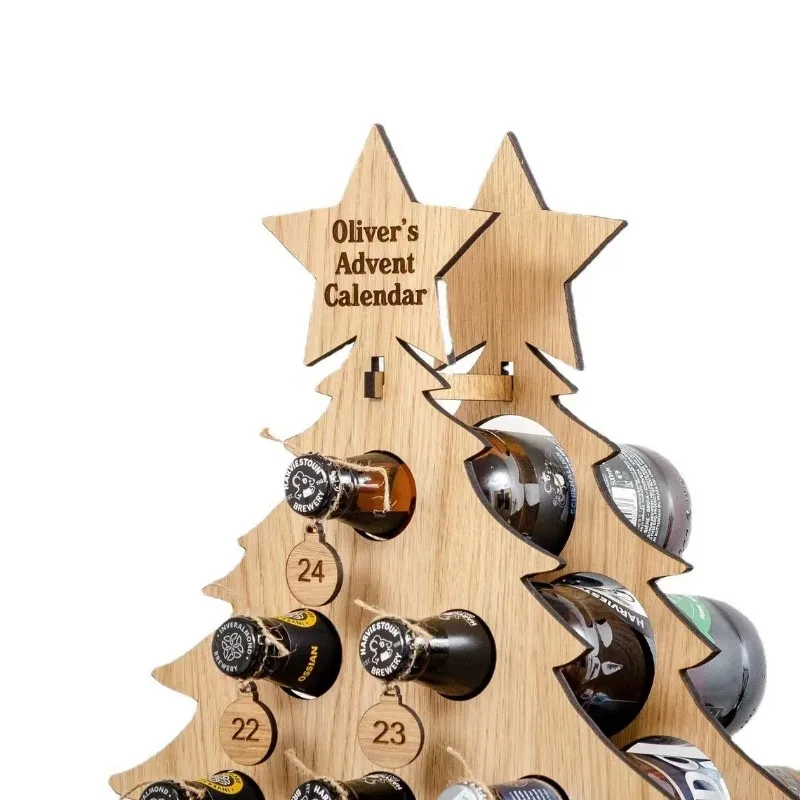 Rak botol anggur pohon Natal,  - Wine Beer Rack ulasan dan harga